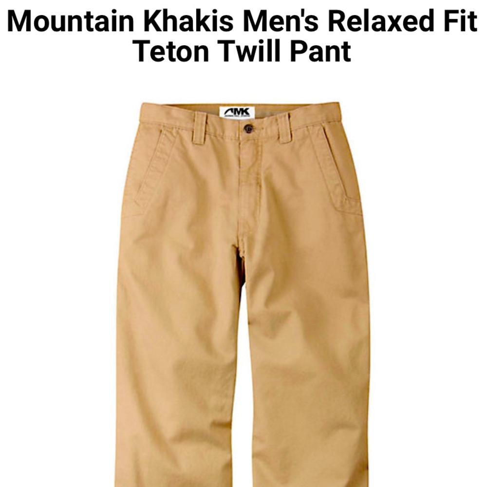 Mountain Khaki Men’s Teton Pants